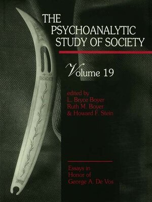 cover image of The Psychoanalytic Study of Society, V. 19